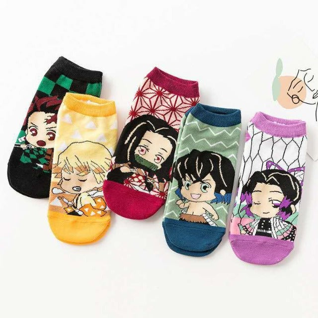 Chaussettes Demon Slayer (5 Paires)