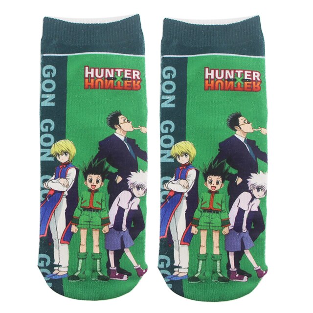 Chaussettes Kurapika Gon Leolio Kirua HxH