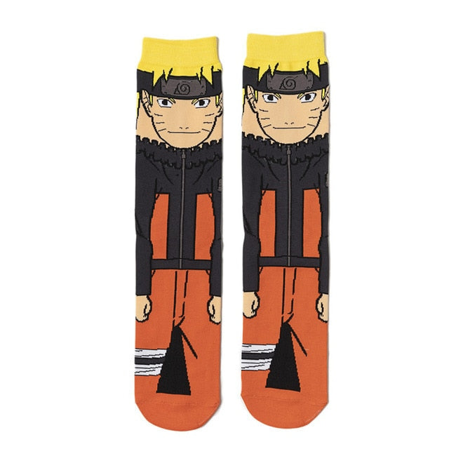 Chaussettes Naruto Shippuden Hautes Originales Homme Femme Adulte Manga