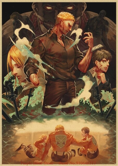 Poster Reiner Annie Bertolt Angriff auf Titan
