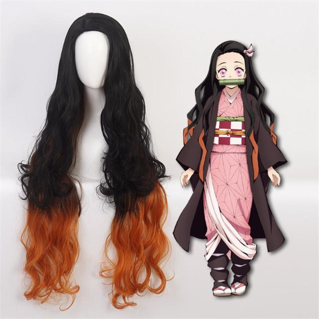 Perruque Demon Slayer Nezuko