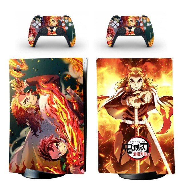 Sticker PS5 Demon Slayer Kyōjurō