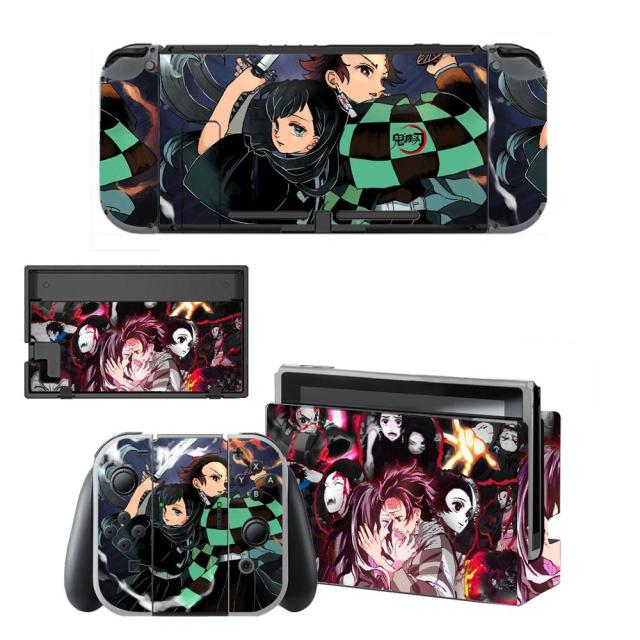 Autocollant Nintendo Switch Manga Demon Slayer