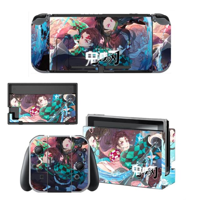 Autocollant Nintendo Switch Demon Slayer Tanjiro