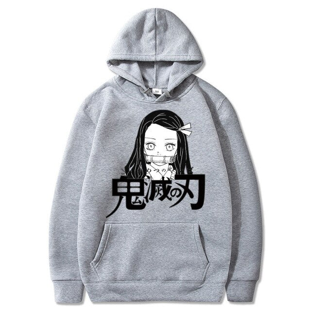Sweat Demon Slayer Nezuko gris
