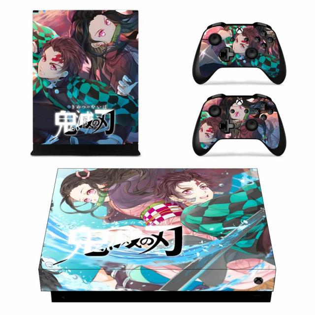 Autocollant XboX One X Demon Slayer Tanjiro &amp; Nezuko