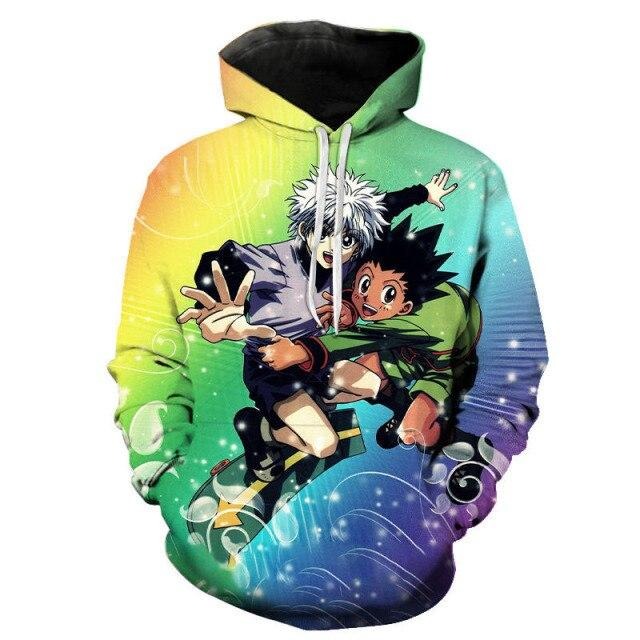 Sweatshirt Enfant Killua &amp; Gon Pull Garçon Fille