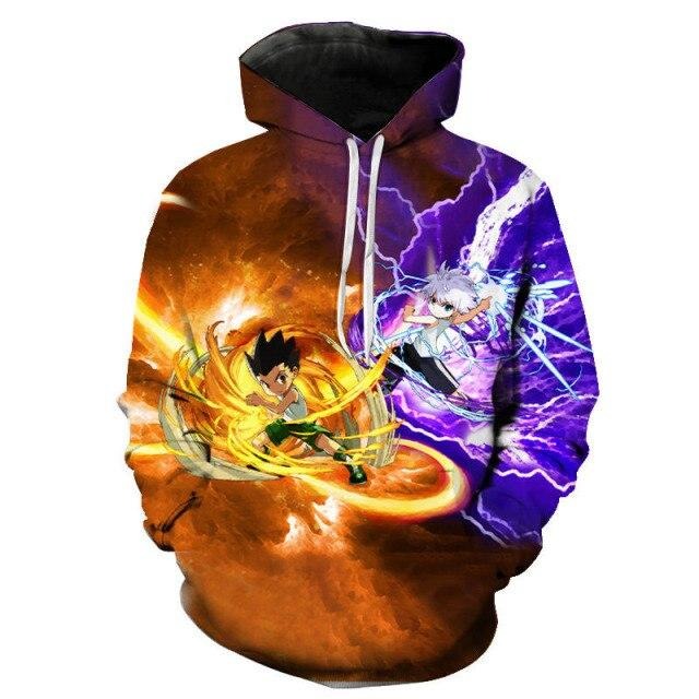 Sweat Enfant Gon & Kirua hxh