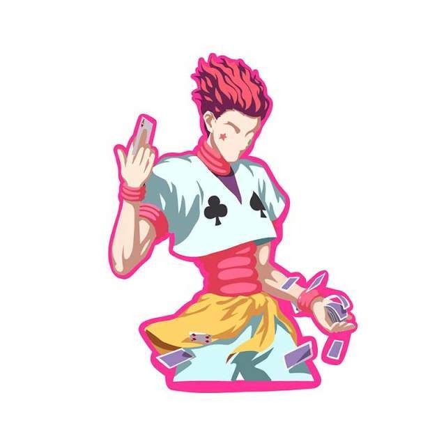 Sticker Hisoka Le Magicien Hunter x Hunter