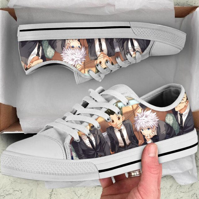 Baskets Fermées Leolio Kurapika Kirua Gon HxH Chaussures Sneakers Adulte Homme Femme