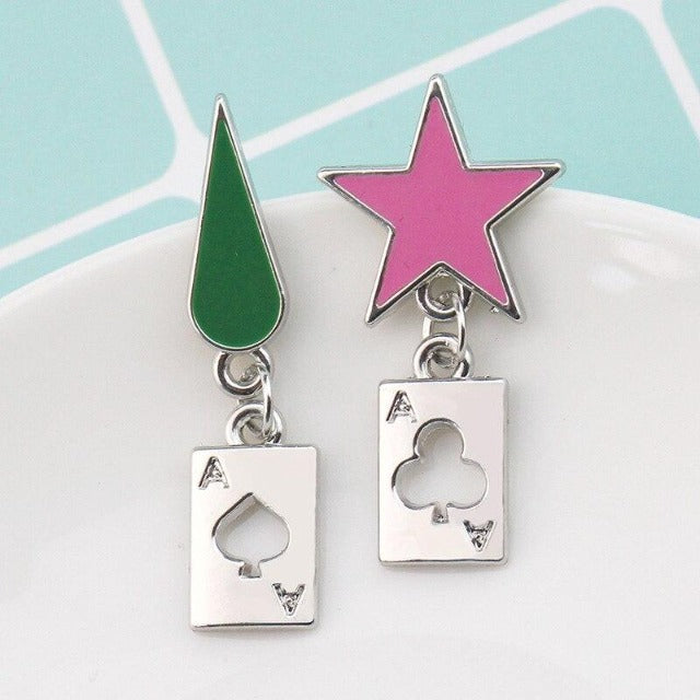 Boucles d'Oreilles Hisoka HxH