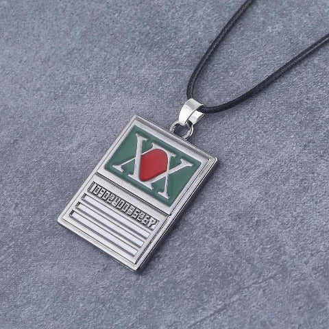 Collier Carte Hunter x Hunter