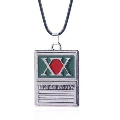 Collier Carte Hunter x Hunter