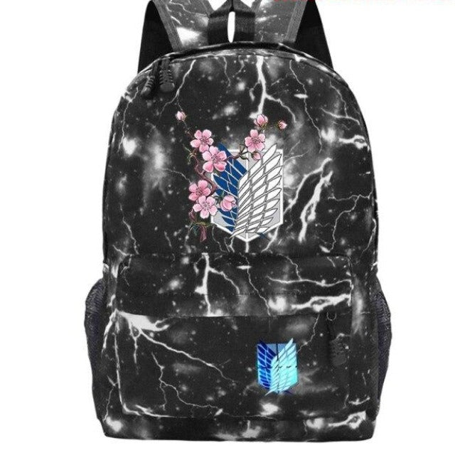 Attack On Titan Wings of Liberty Blumen Schulrucksack