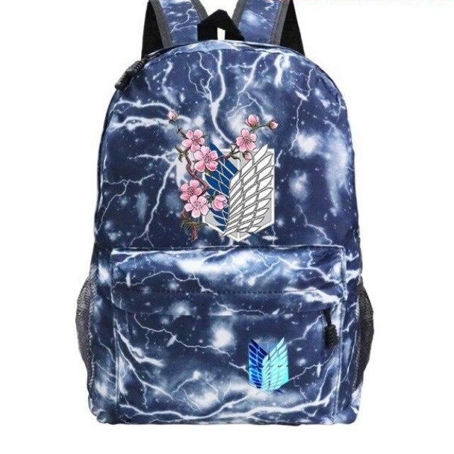 Attack On Titan Wings of Liberty Blumen Schulrucksack