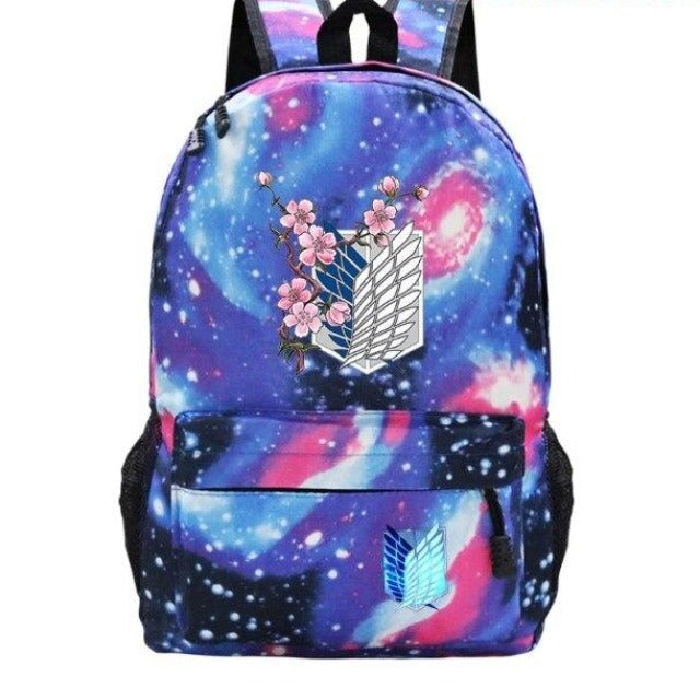 Attack On Titan Wings of Liberty Blumen Schulrucksack