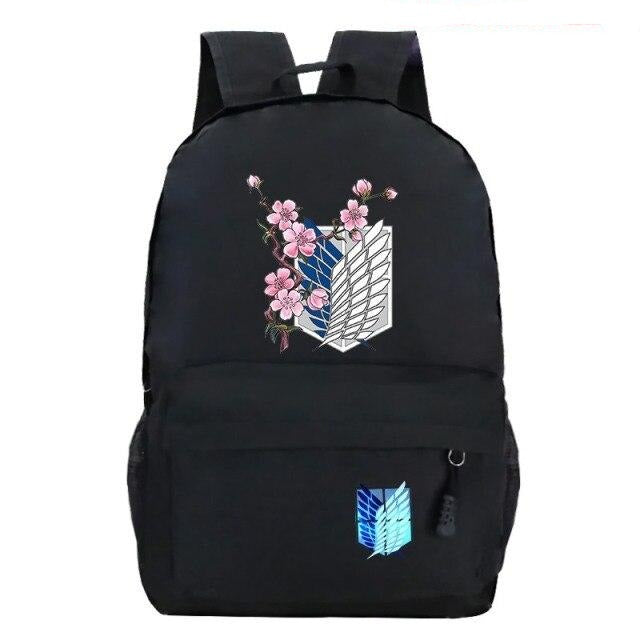 Attack On Titan Wings of Liberty Blumen Schulrucksack