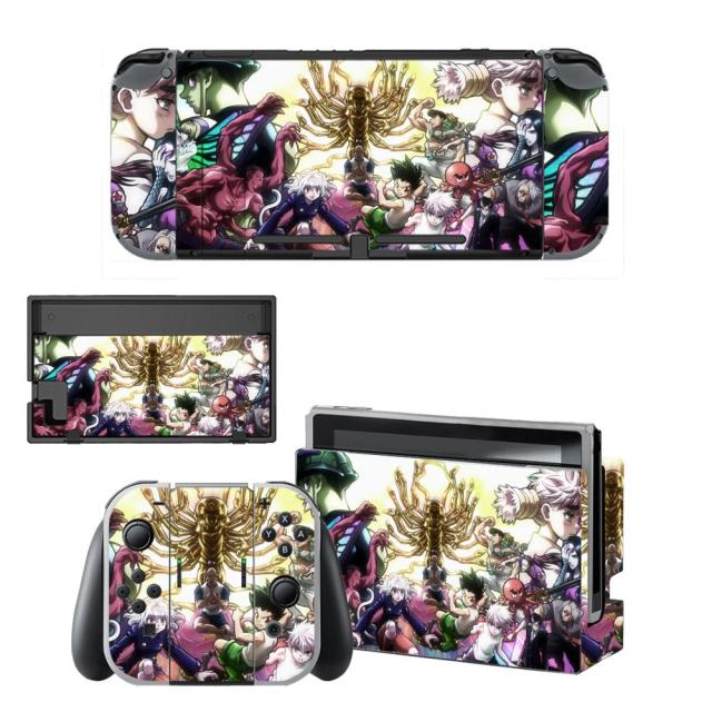 Sticker Nintendo Switch "Hunter vs Fourmis-Chimères" Hunter x Hunter Autocollant Console & Manette