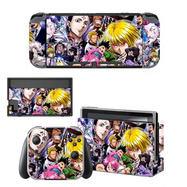 Sticker Nintendo Switch "Brigade Fantôme" Hunter x Hunter Autocollant Console & Manette