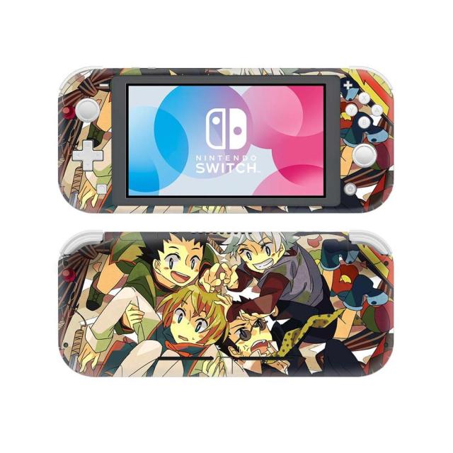 Sticker Nintendo Switch Lite Hunter x Hunter Personnages Autocollant Console