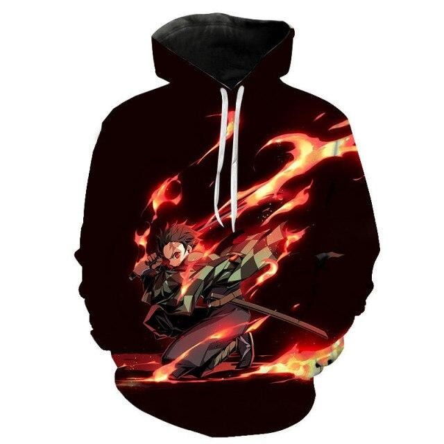 Sweatshirt Enfant Demon Slayer Tanjiro