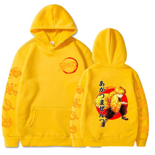 Pull Zenitsu Souffle de la Foudre jaune