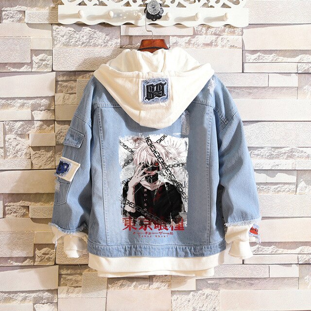 Veste en Jean Tokyo Ghoul Chaînes