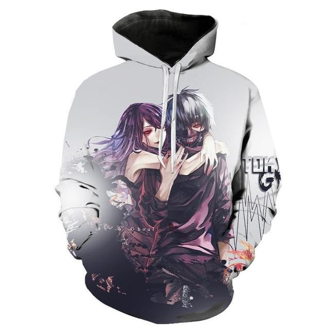 Pull Enfant Ken &amp; Rize Tokyo Ghoul
