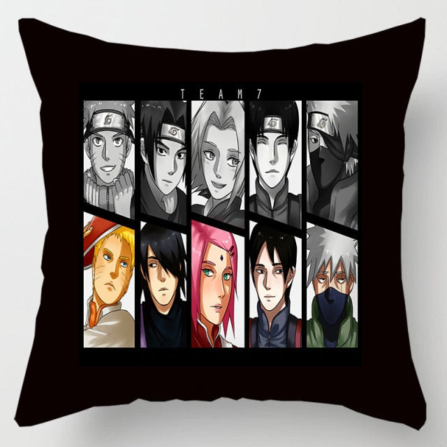 Housse de Coussin Personnages Naruto