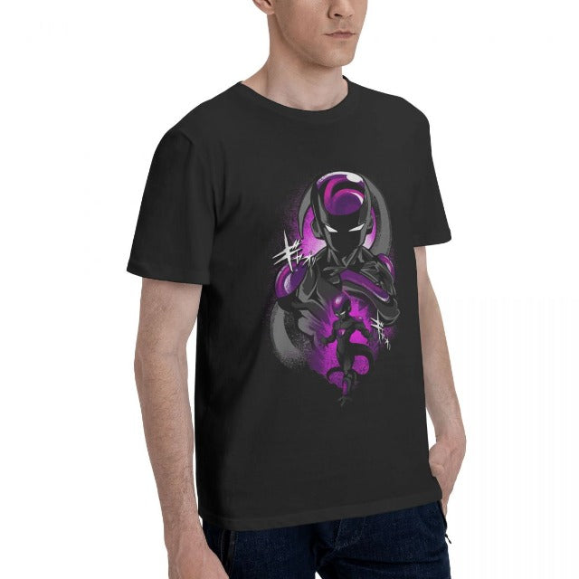 T-shirt Freezer Dragon Ball Manga Floqué Adulte Homme Femme Courtes Manches