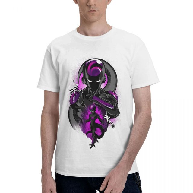 T-shirt Freezer Dragon Ball Manga Floqué Adulte Homme Femme Courtes Manches