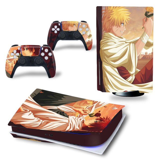 PS5 Aufkleber "Gaara und Naruto" Konsole &amp;amp; Controller