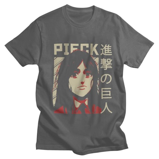 T-Shirt Maglietta L'Attacco dei Giganti Pieck
