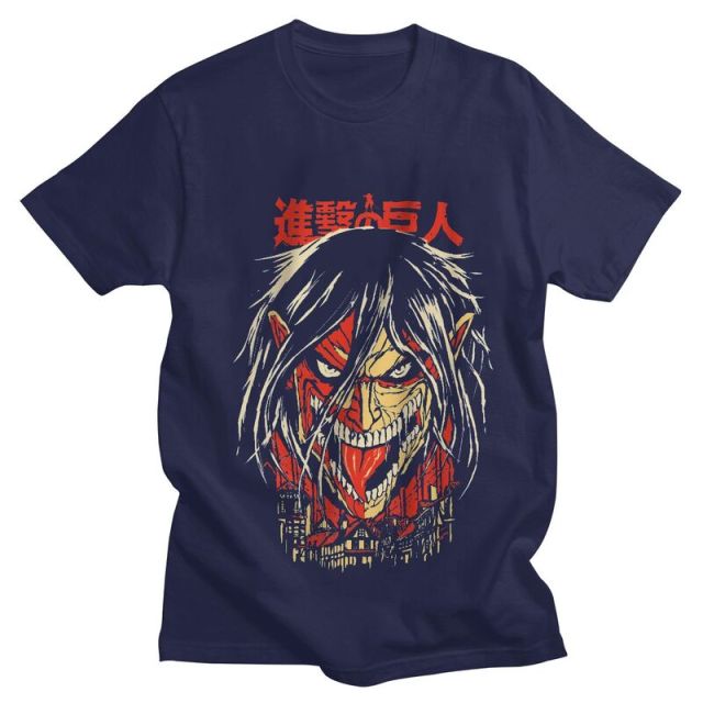 T-Shirt Maglietta L'Attacco dei Giganti Eren Gigante