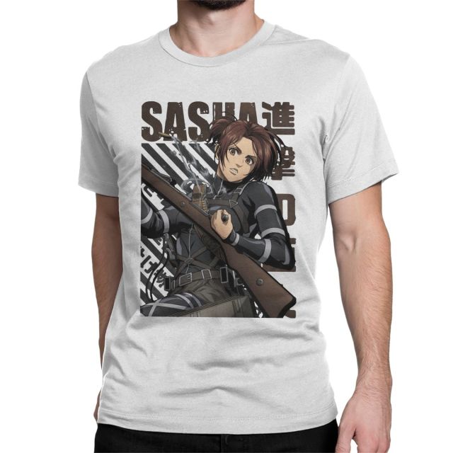 T-Shirt Maglietta L'Attacco dei Giganti Sasha Stagione 4