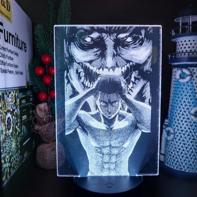 Lampe Eren &amp; Titan Bestial Attaque des Titans