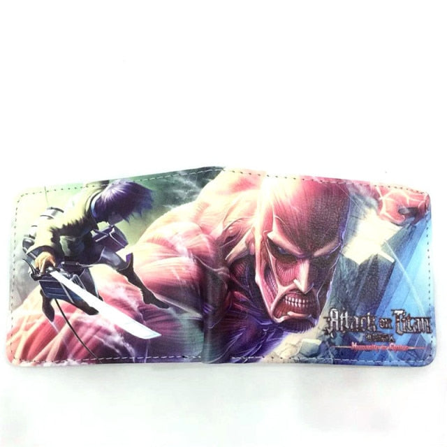 Portefeuille Titan Colossal vs Eren Attaque des Titans