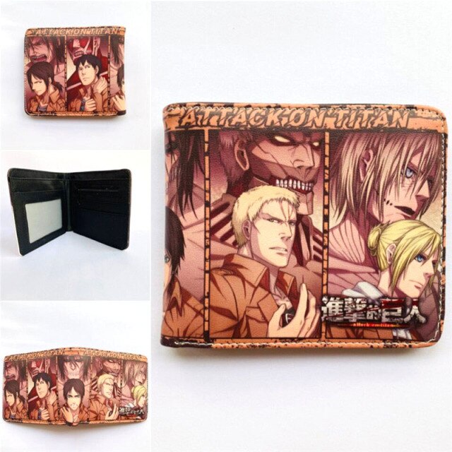 Portefeuille Annie Reiner Berltolt Ymir Attaque des Titans