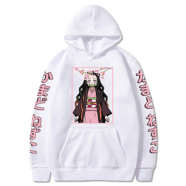 Demon Slayer Nezuko Pullover Erwachsene Männer Frauen Langarm