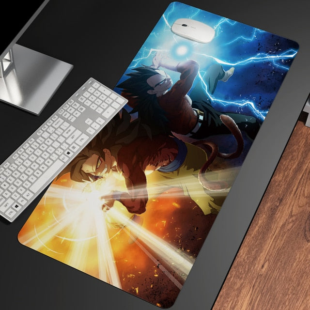 Tapis de Souris Goku et Vegeta SSJ4 Dragon Ball