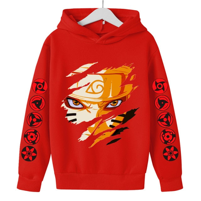Hoodie Enfant Naruto Rouge