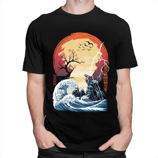 Zenitsu Agatsuma Dämonentöter-T-Shirt