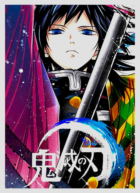 Poster Giyu Demon Slayer