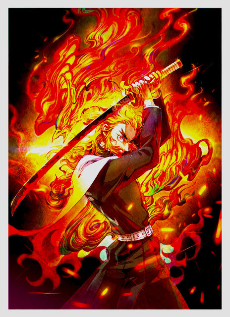Asesino de demonios Kyojuro Póster