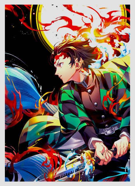 Tanjiro Dämonentöter Poster