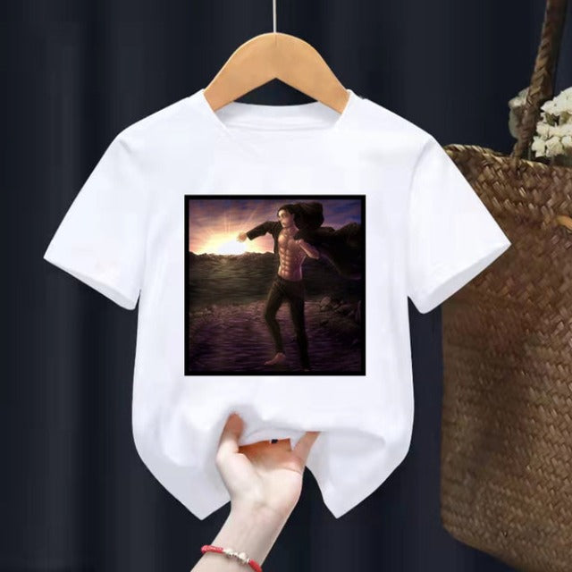 T-shirt Enfant Eren Saison 4 SNK 