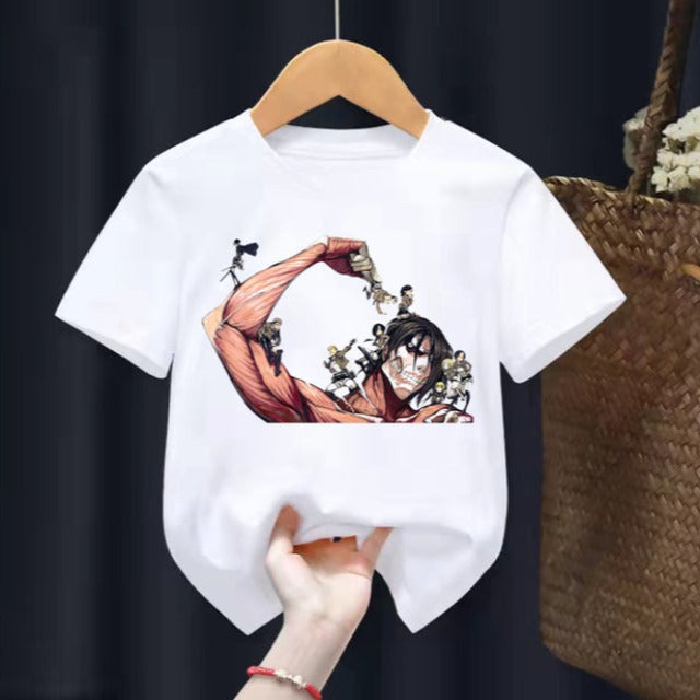 T-shirt Enfant Titan Assaillant SNK 