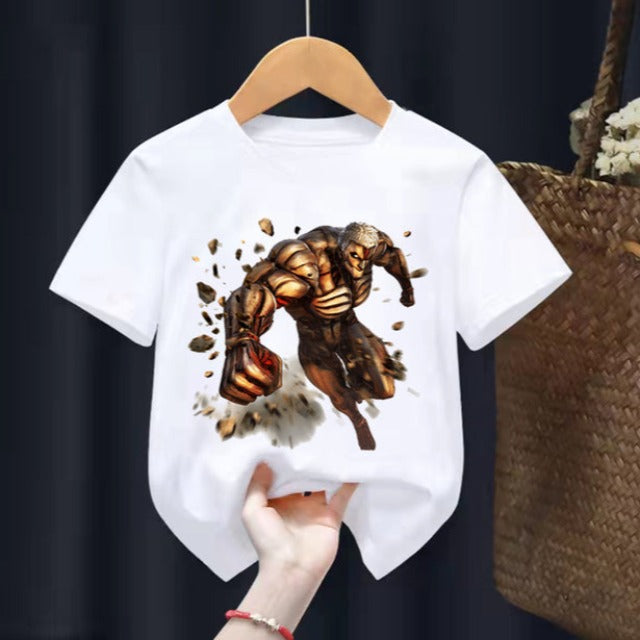 T-shirt Enfant Reiner Titan Cuirassé SNK 