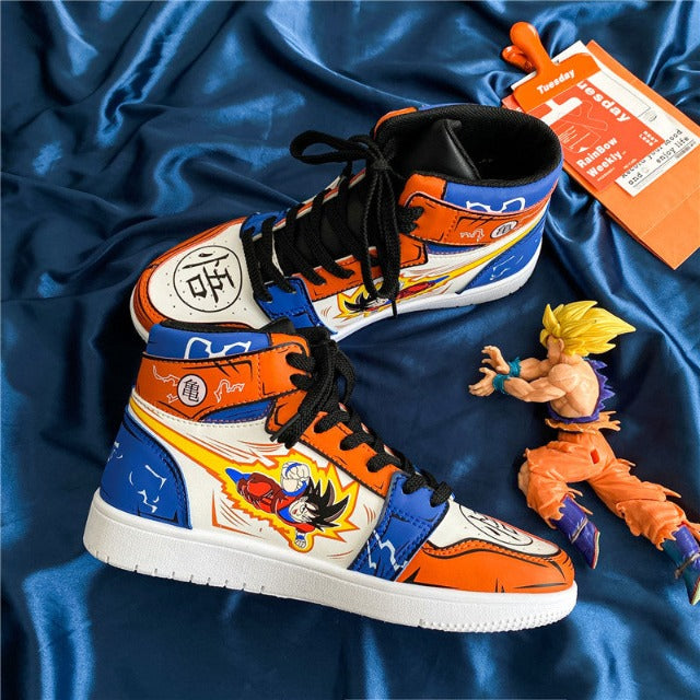 Chaussures Goku Dragon Ball Baskets Sneakers Adulte Homme Femme