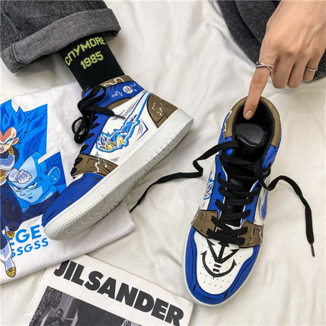 Chaussures Vegeta Dragon Ball Baskets Sneakers Adulte Homme Femme